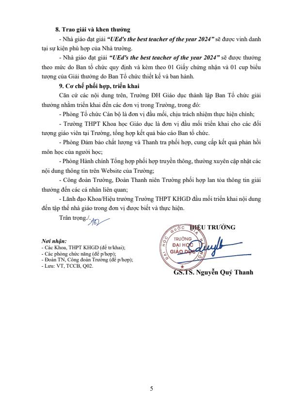 HD 3595 28.11.2024 Hướng dẫn xét tặng giải thưởng UEds the best teacher 2024 5